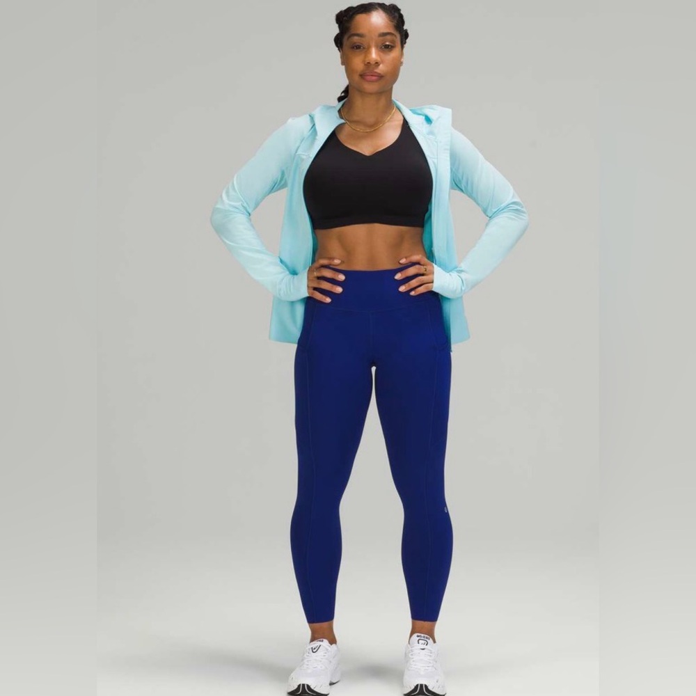 Lululemon Mist Over Windbreaker Icing Blue